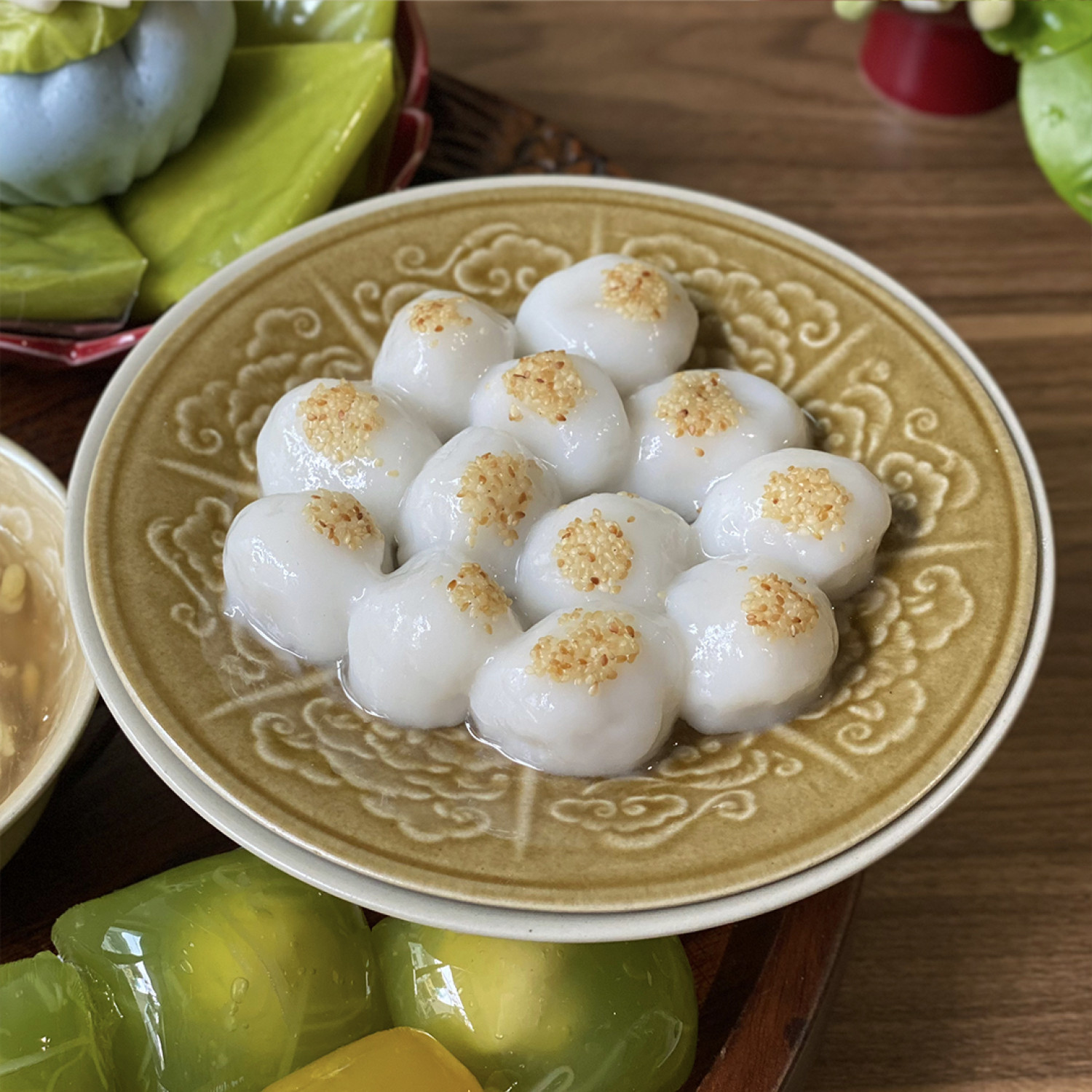 Bánh trôi truyền thống nhân đường gừng