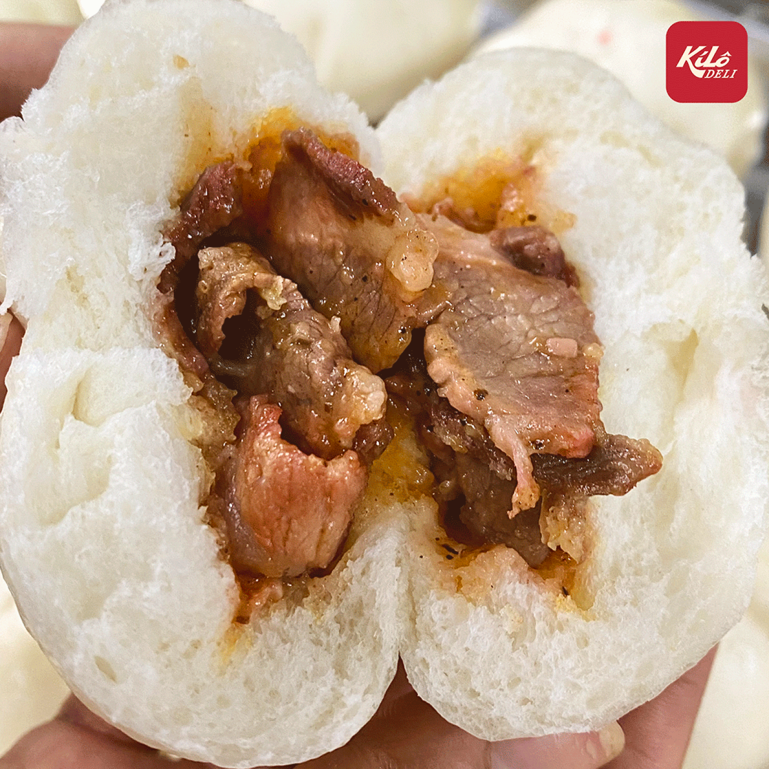 Bánh bao xá xíu nhà làm